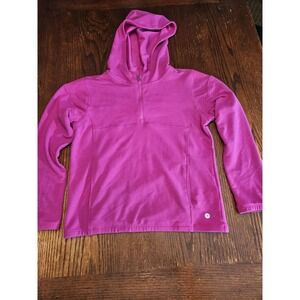 Avia 1/2 Zip Lightweight Breathable Hoodie Youth Size Lg 10/12‎ Purple (A342)